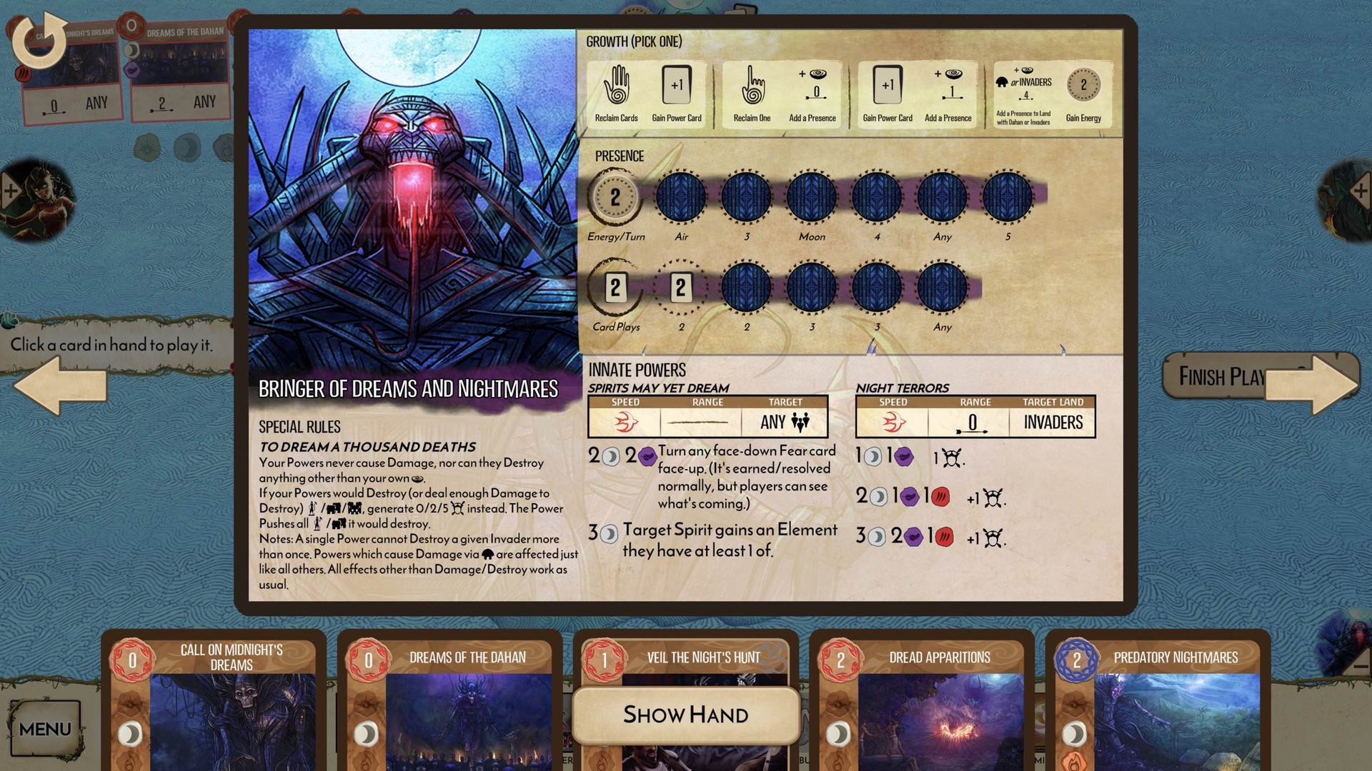 Скриншот: Spirit Island