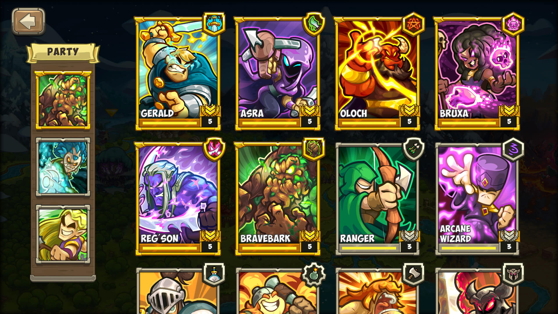 Скриншот: Legends of Kingdom Rush