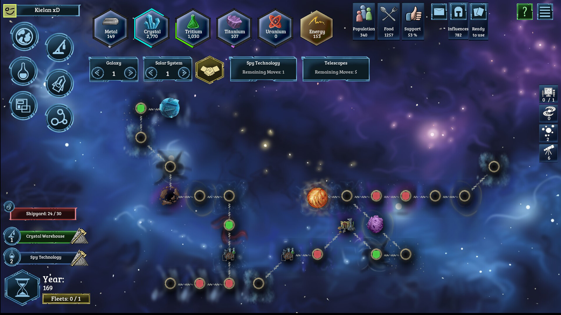 Скриншот: Galactic Empire