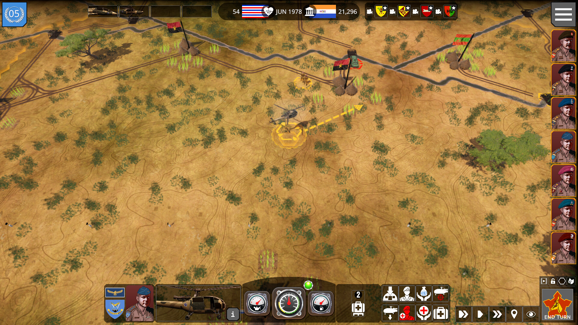 Скриншот: Angola '86