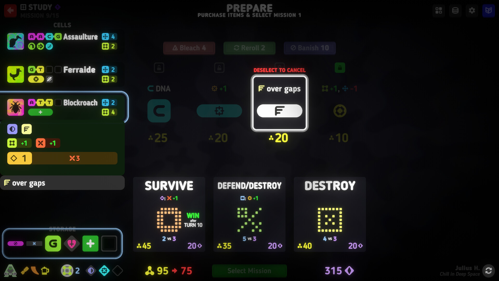 Скриншот: Cell Command