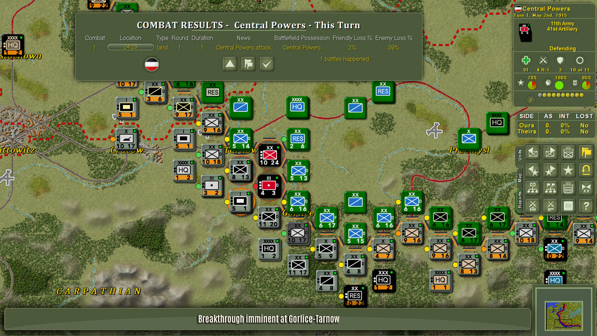 Скриншот: The Operational Art of War IV