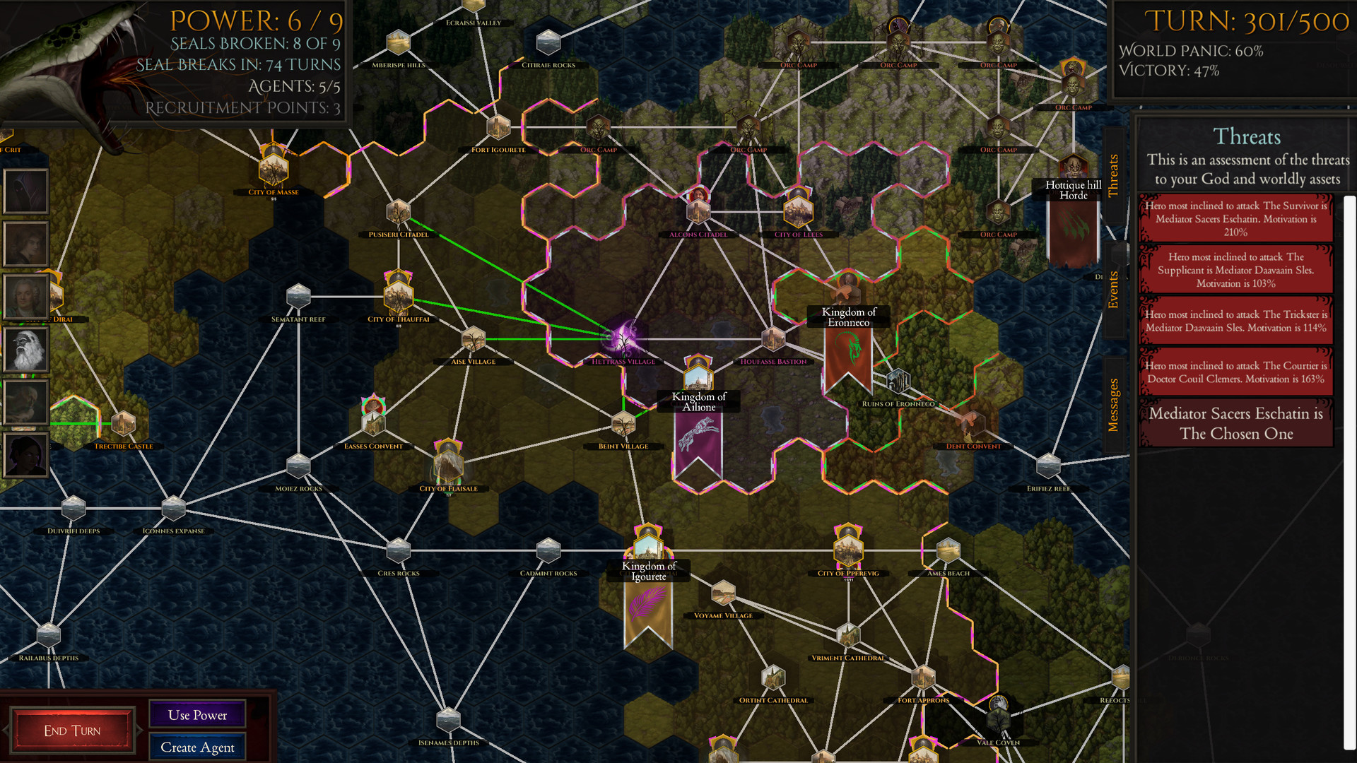 Скриншот: Shadows of Forbidden Gods