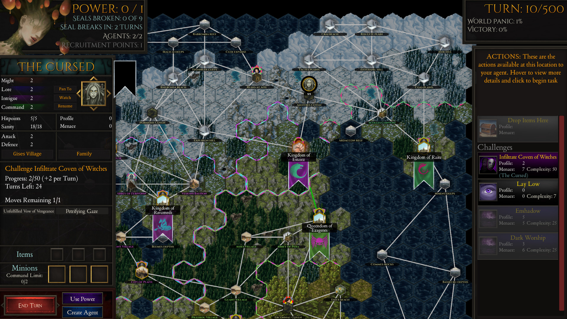 Скриншот: Shadows of Forbidden Gods