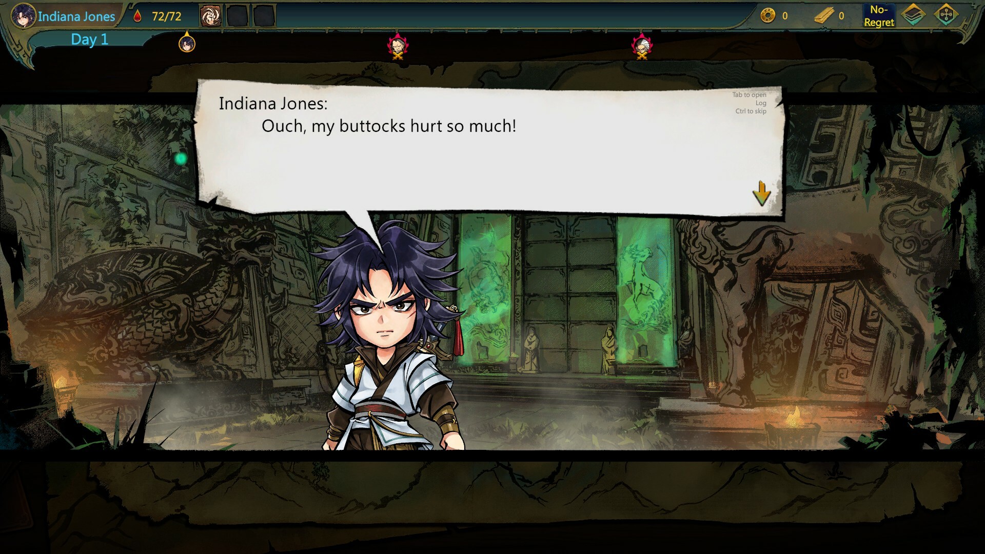 Скриншот: 天外武林 (Traveler of Wuxia)