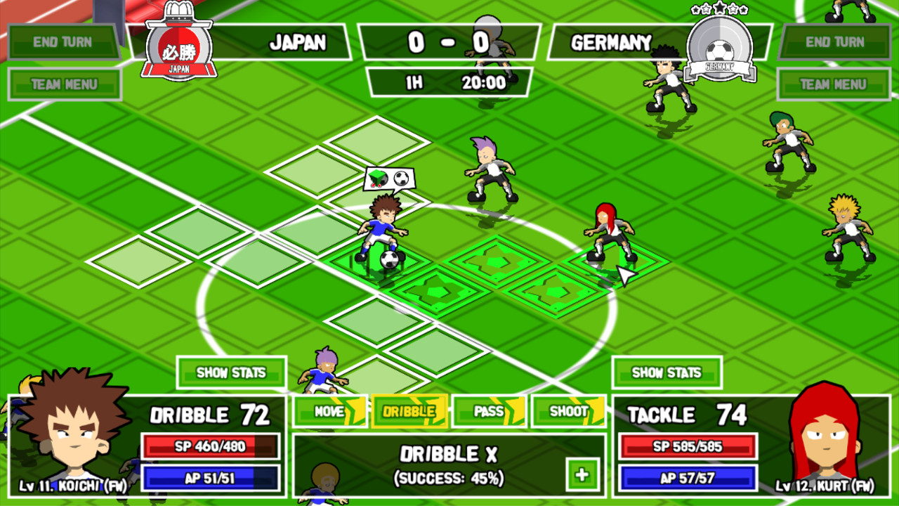 Скриншот: Ganbare! Super Strikers