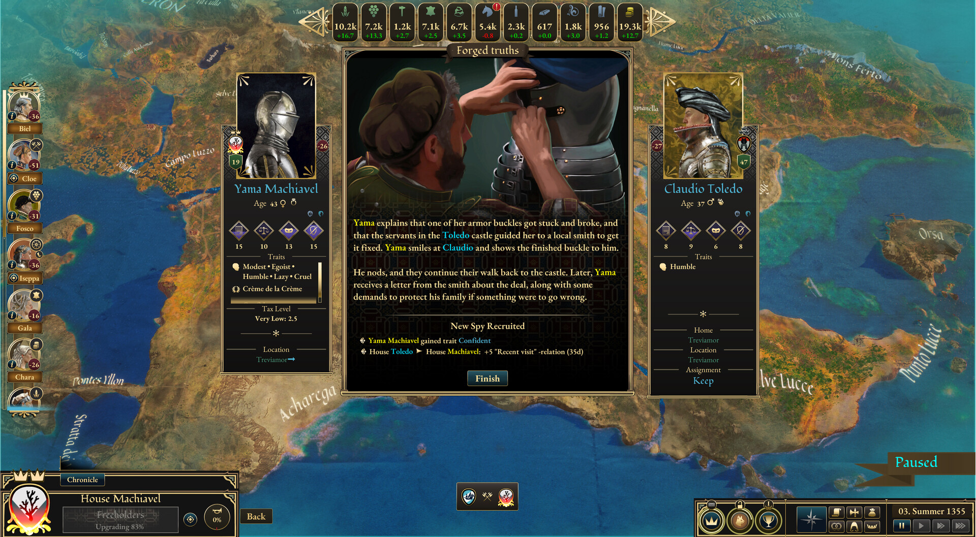 Скриншот: Great Houses of Calderia