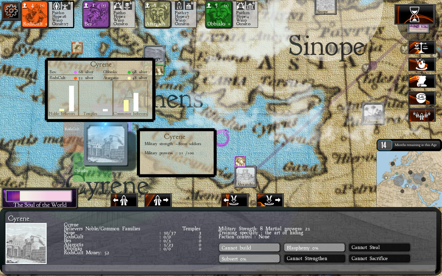 Скриншот 13: Cults and Daggers