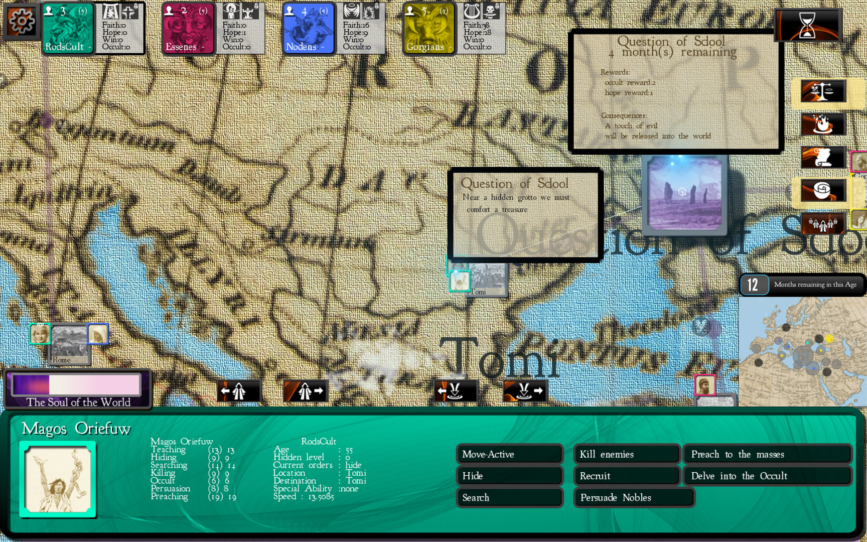 Скриншот 8: Cults and Daggers