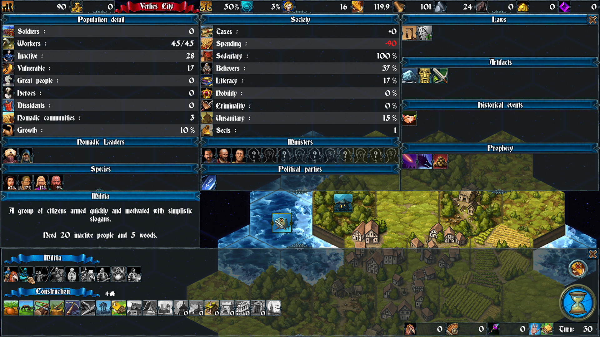 Скриншот: Burned Land