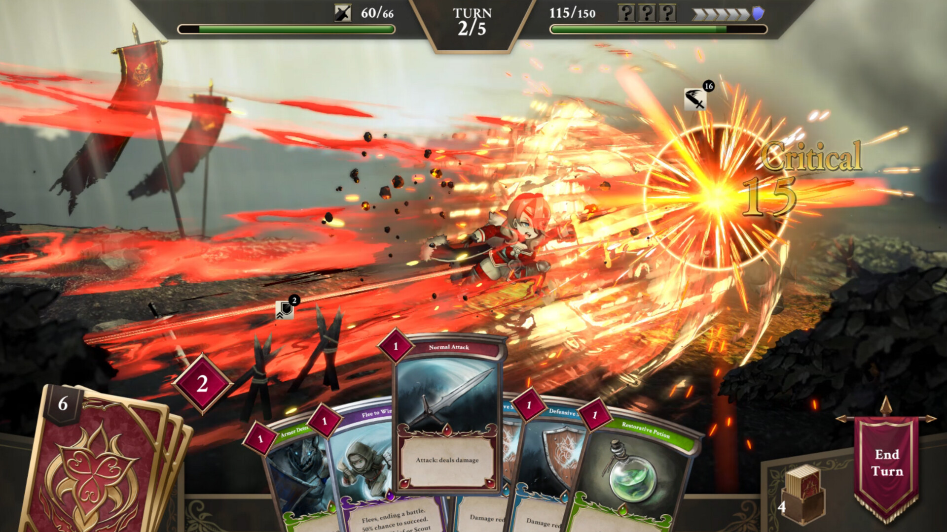 Скриншот: C.A.R.D.S. RPG: The Misty Battlefield