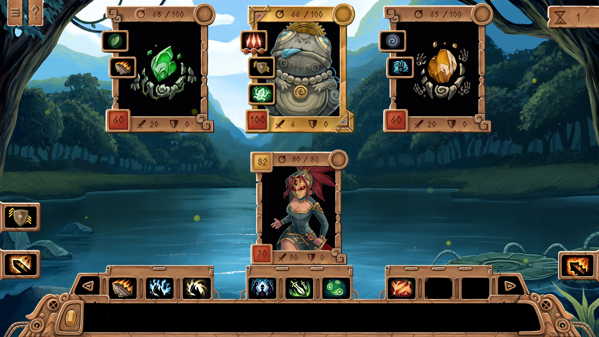 Скриншот: Spirits of The Silicium Forest