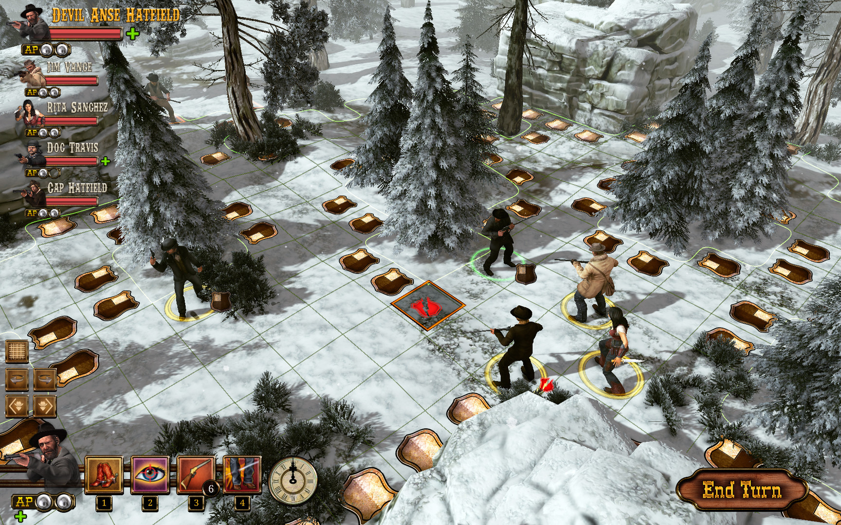 Скриншот 21: The Feud: Wild West Tactics