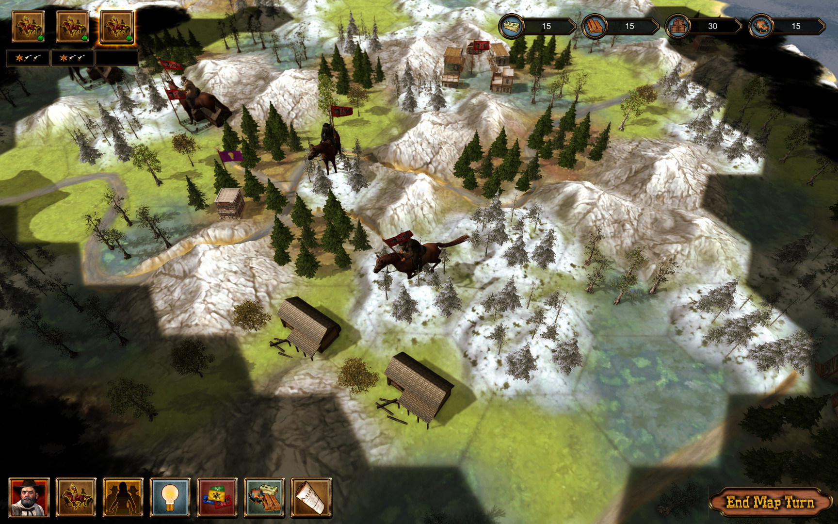 Скриншот 10: The Feud: Wild West Tactics