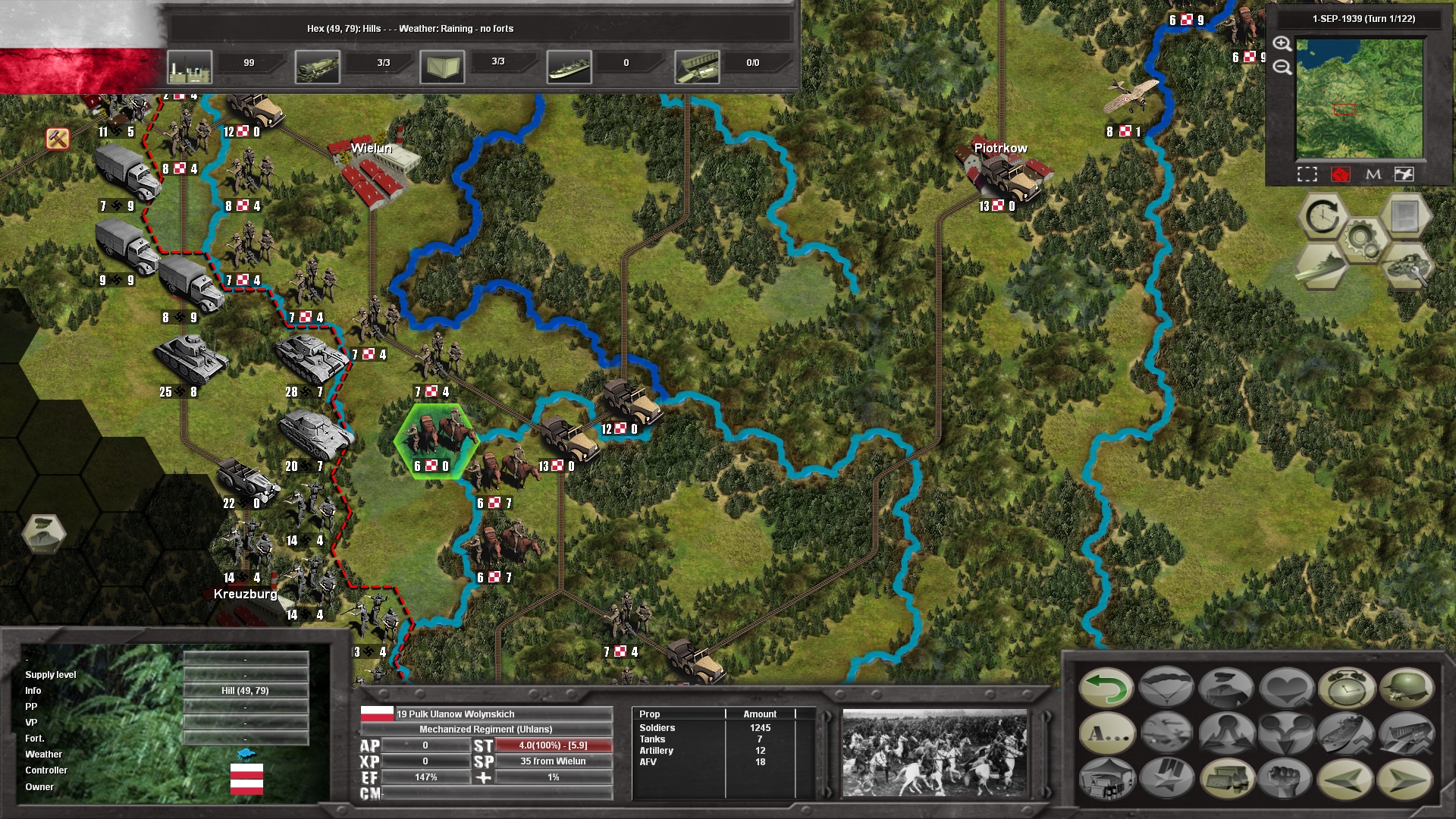 Скриншот: The Campaign Series: Fall Weiss