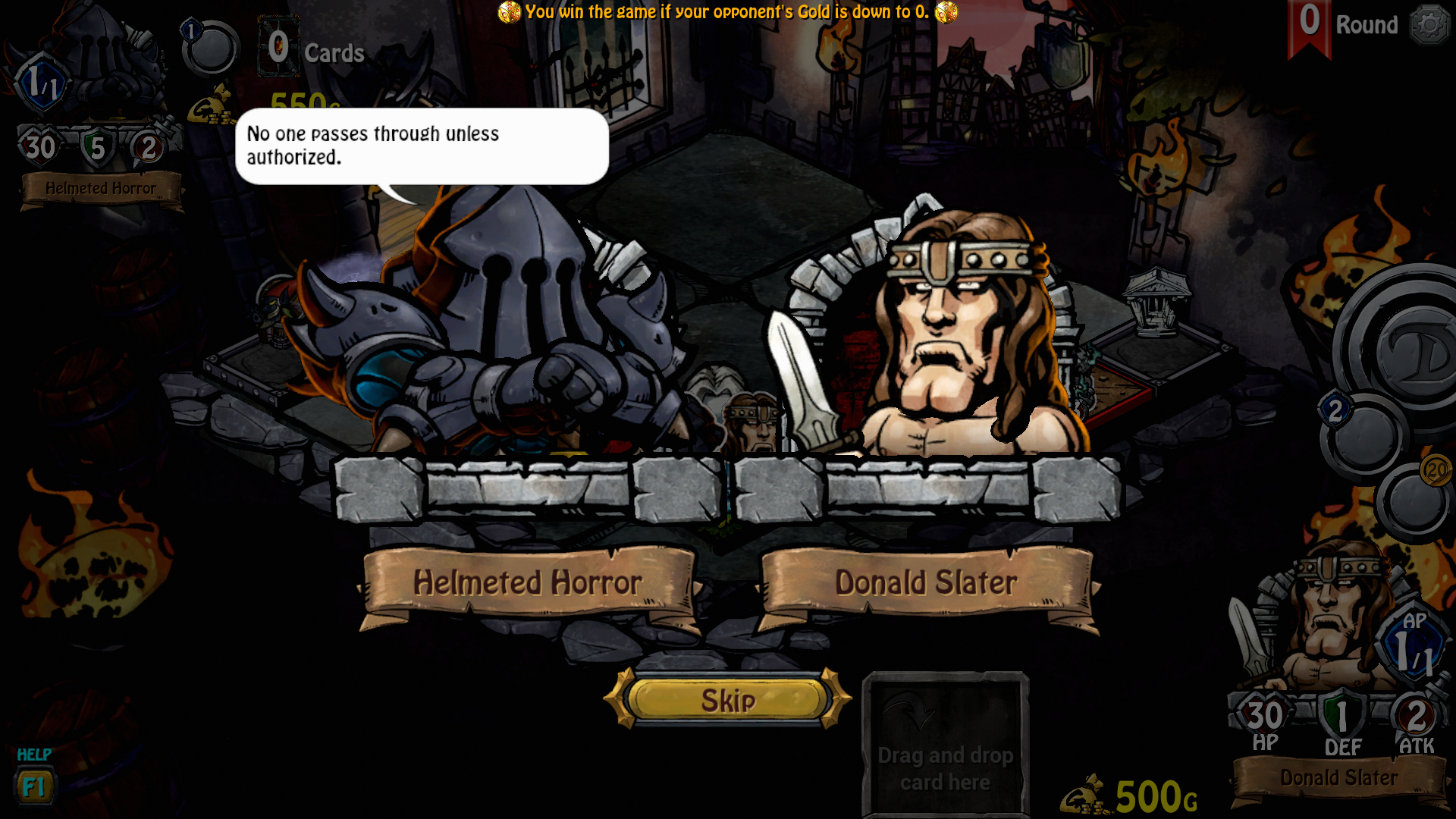 Скриншот: DICETINY: The Lord of the Dice