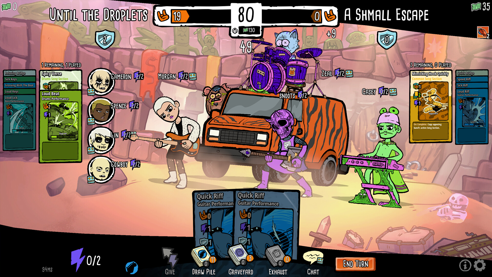 Скриншот 13: Battle Bands: Rock & Roll Deckbuilder