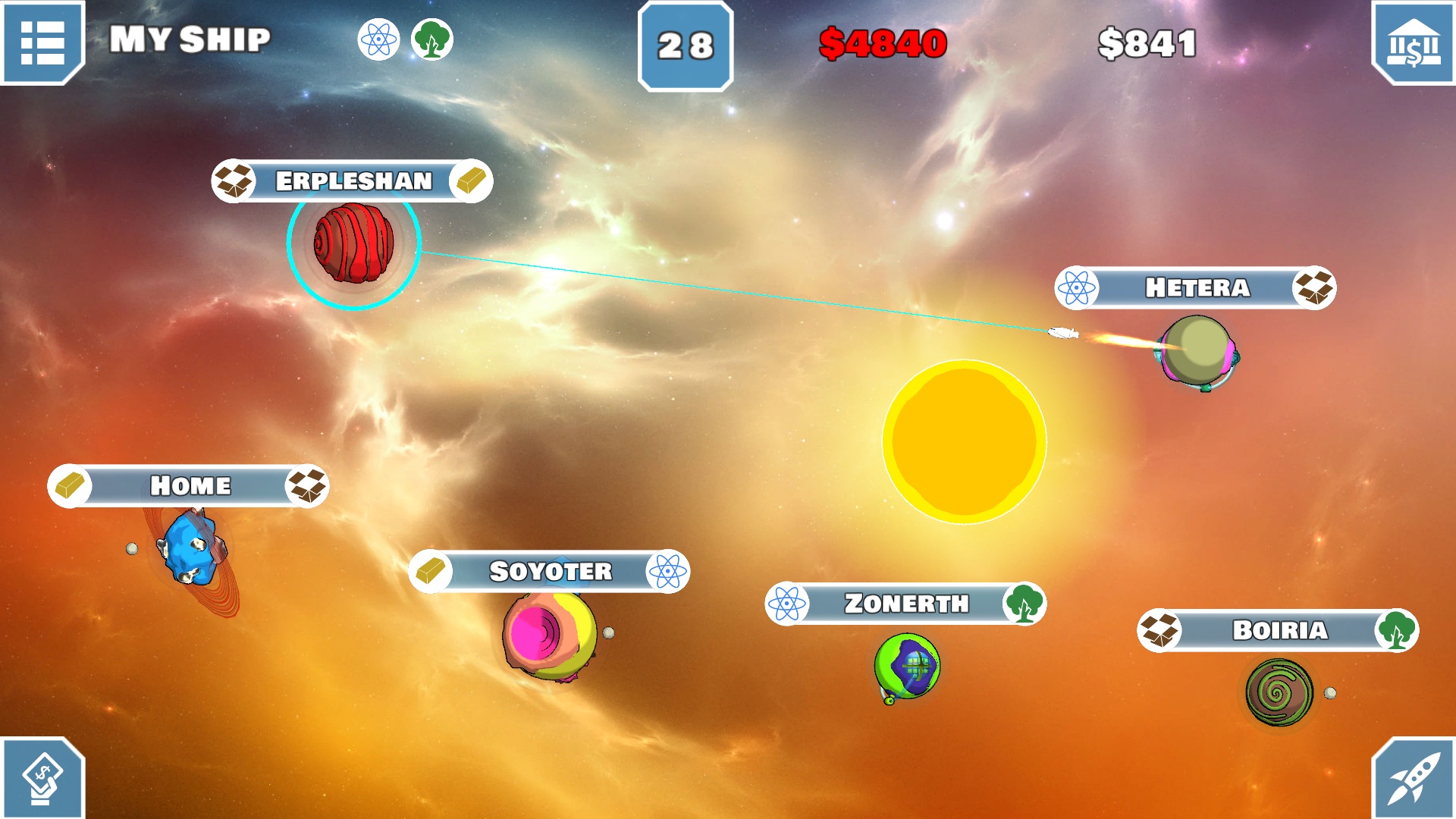 Скриншот: Astro Emporia