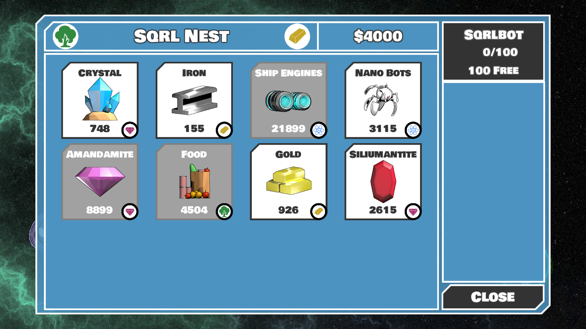 Скриншот: Astro Emporia