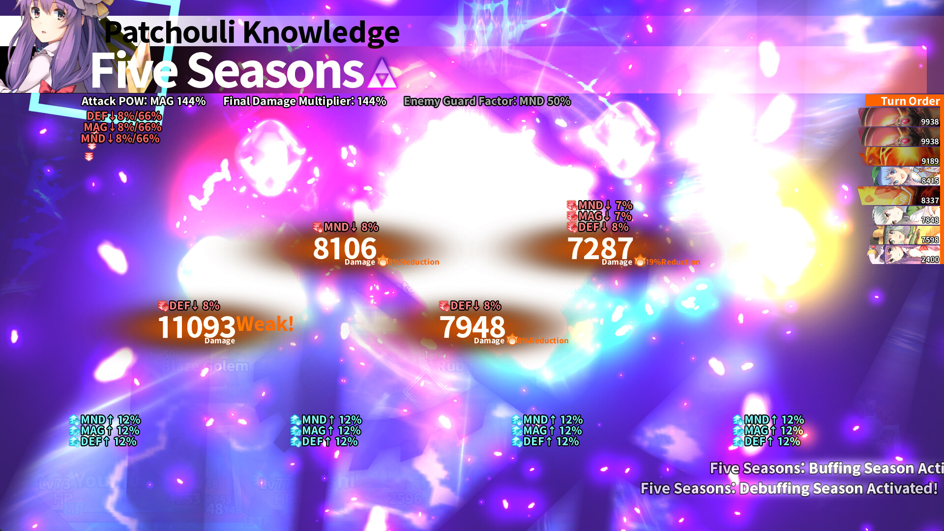 Скриншот 8: Labyrinth of Touhou Tri -The Dreaming Girls & The Mysterious Orbs-