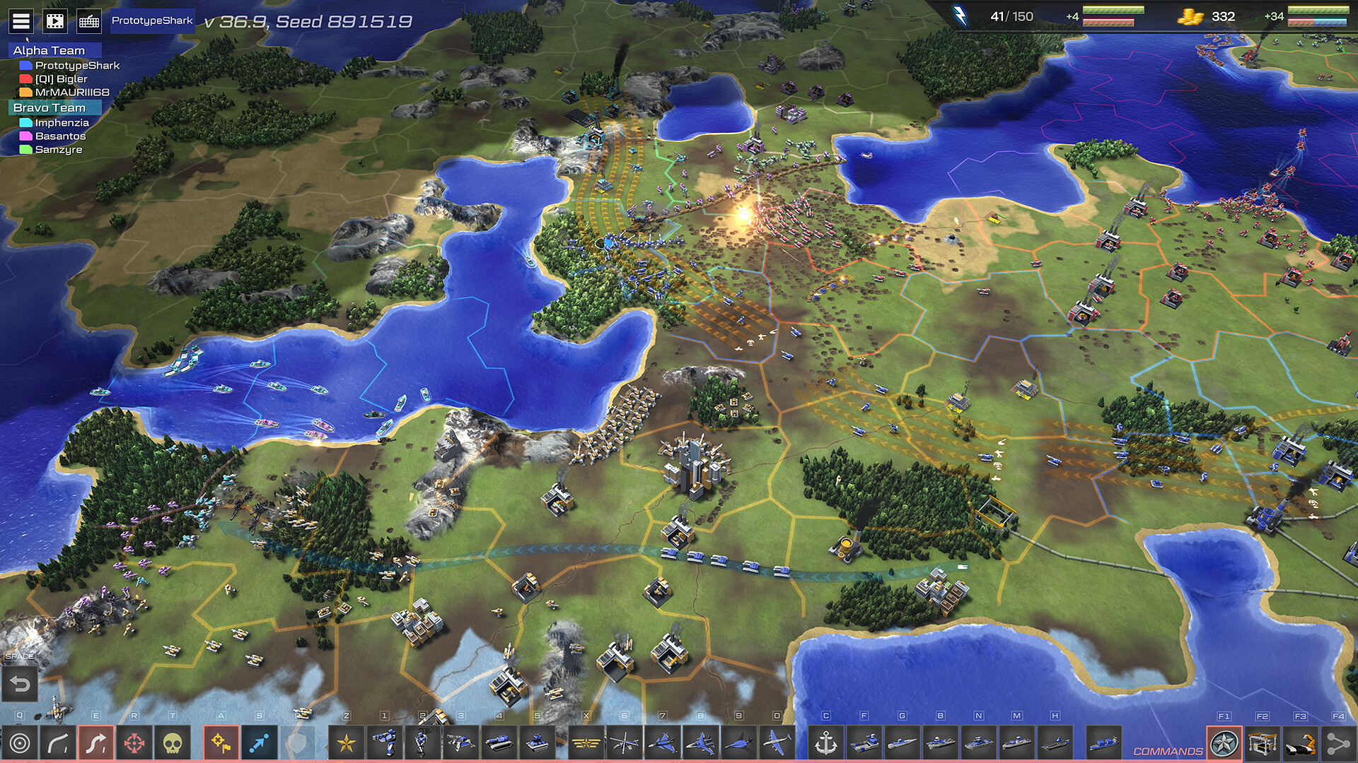 Скриншот: Line War