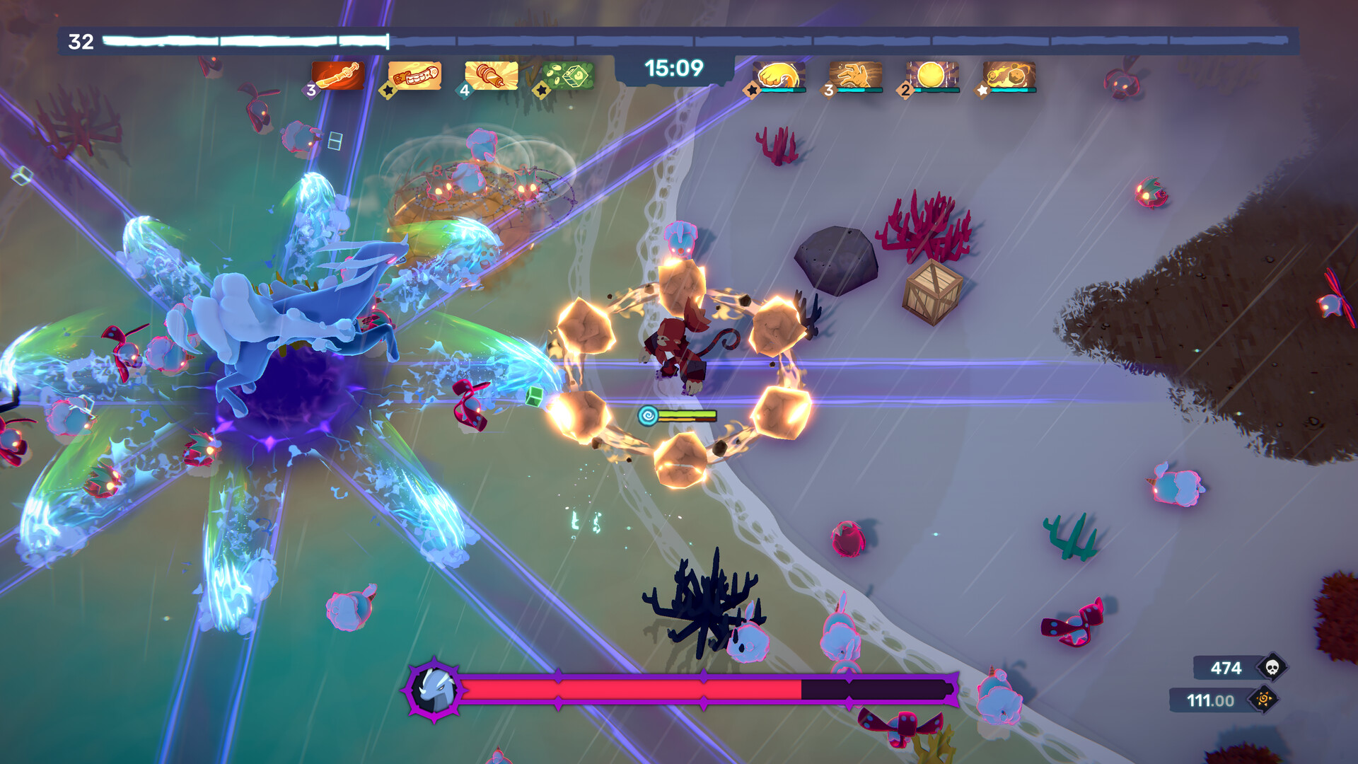 Скриншот: Temtem: Swarm