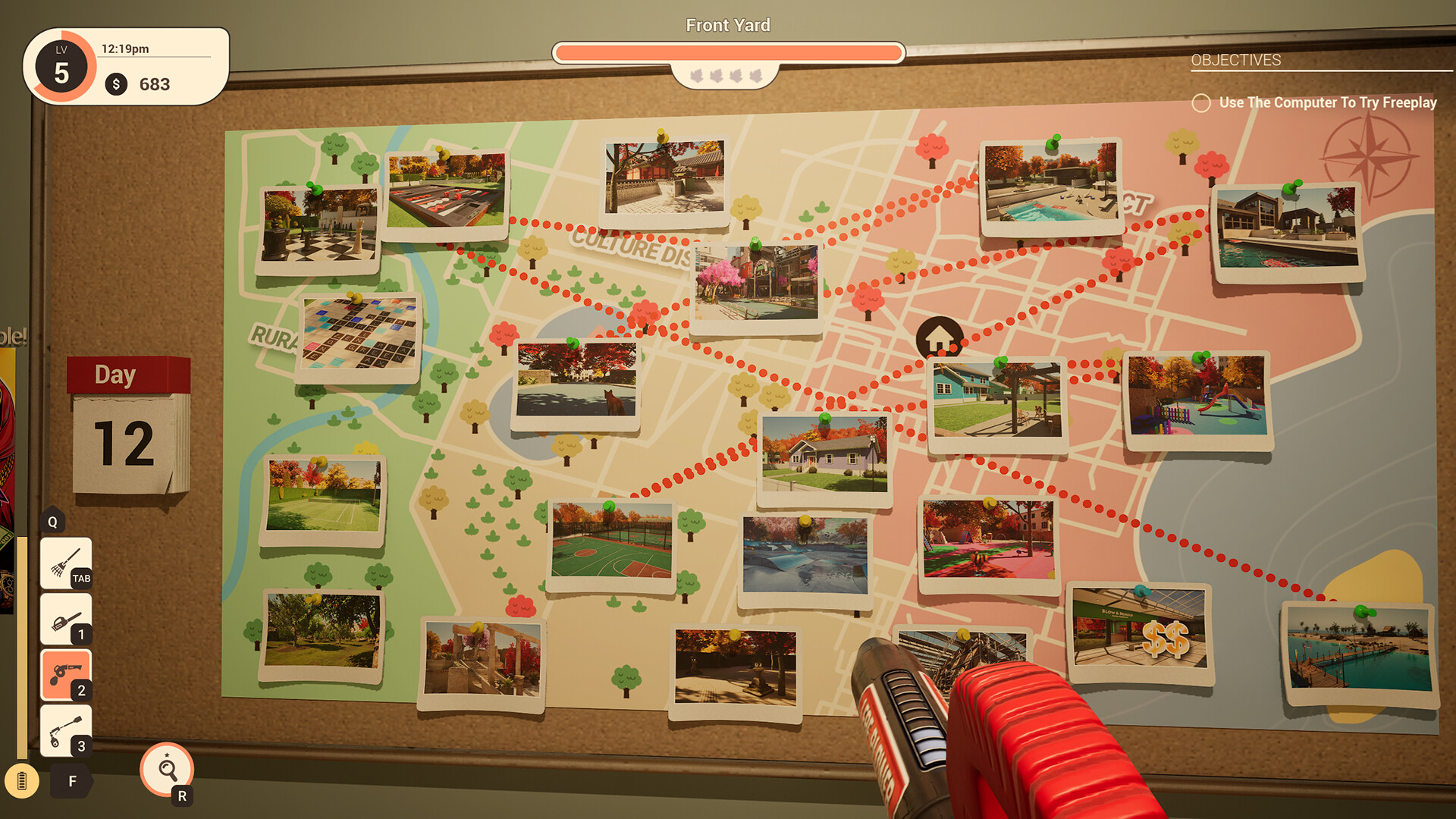 Скриншот: Leaf Blower Co.