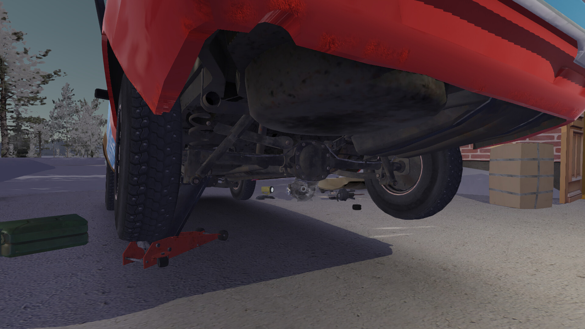 Скриншот: My Winter Car