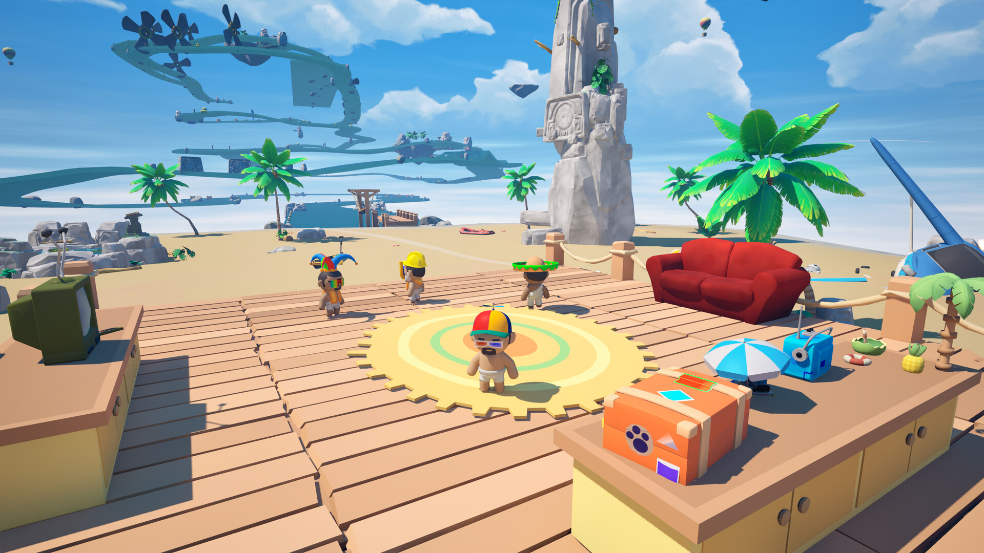 Скриншот: Boat Together