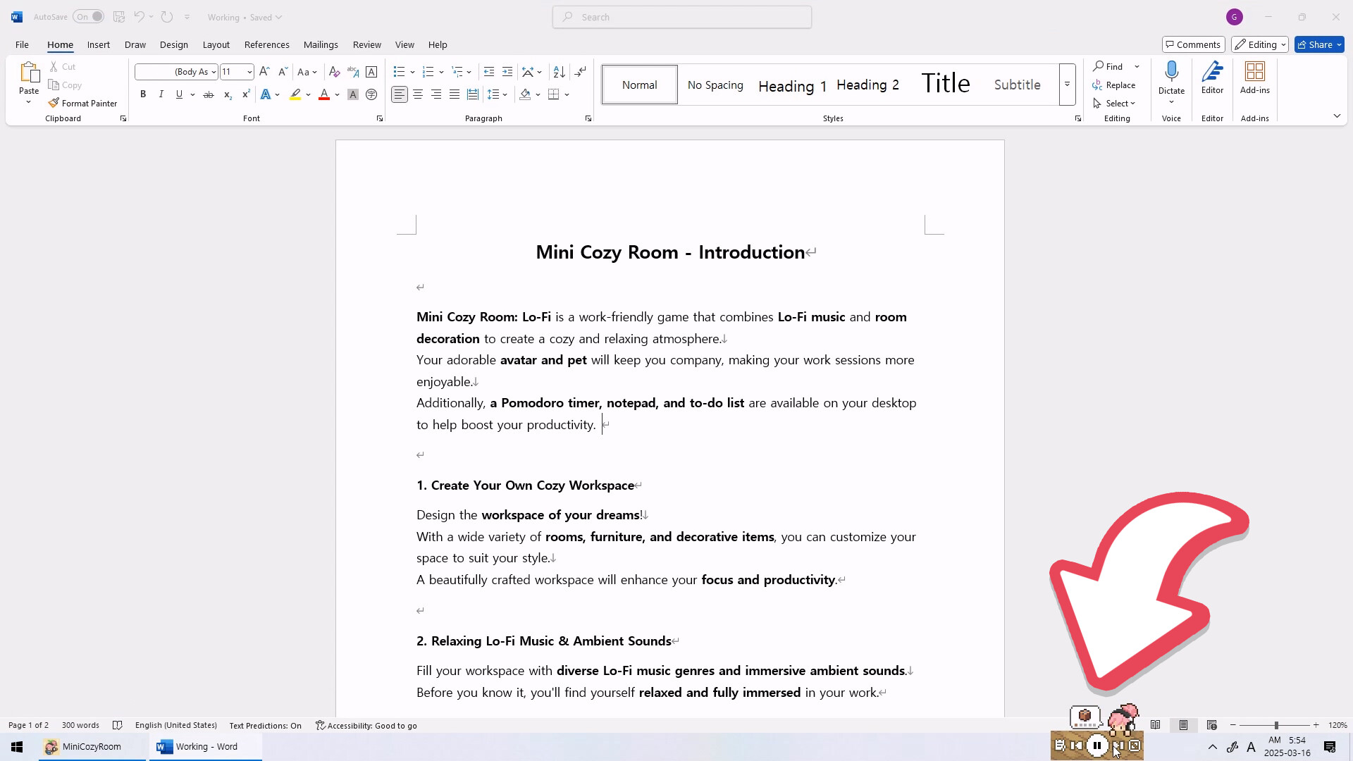 Скриншот 6: Mini Cozy Room: Lo-Fi