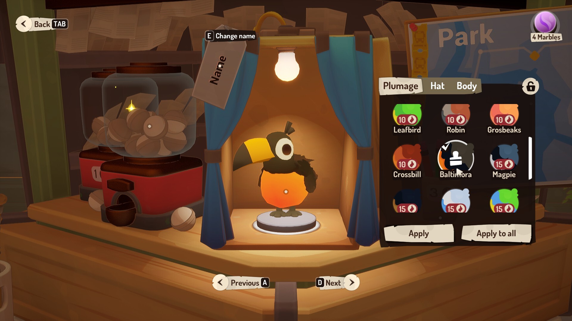 Скриншот: The Bench