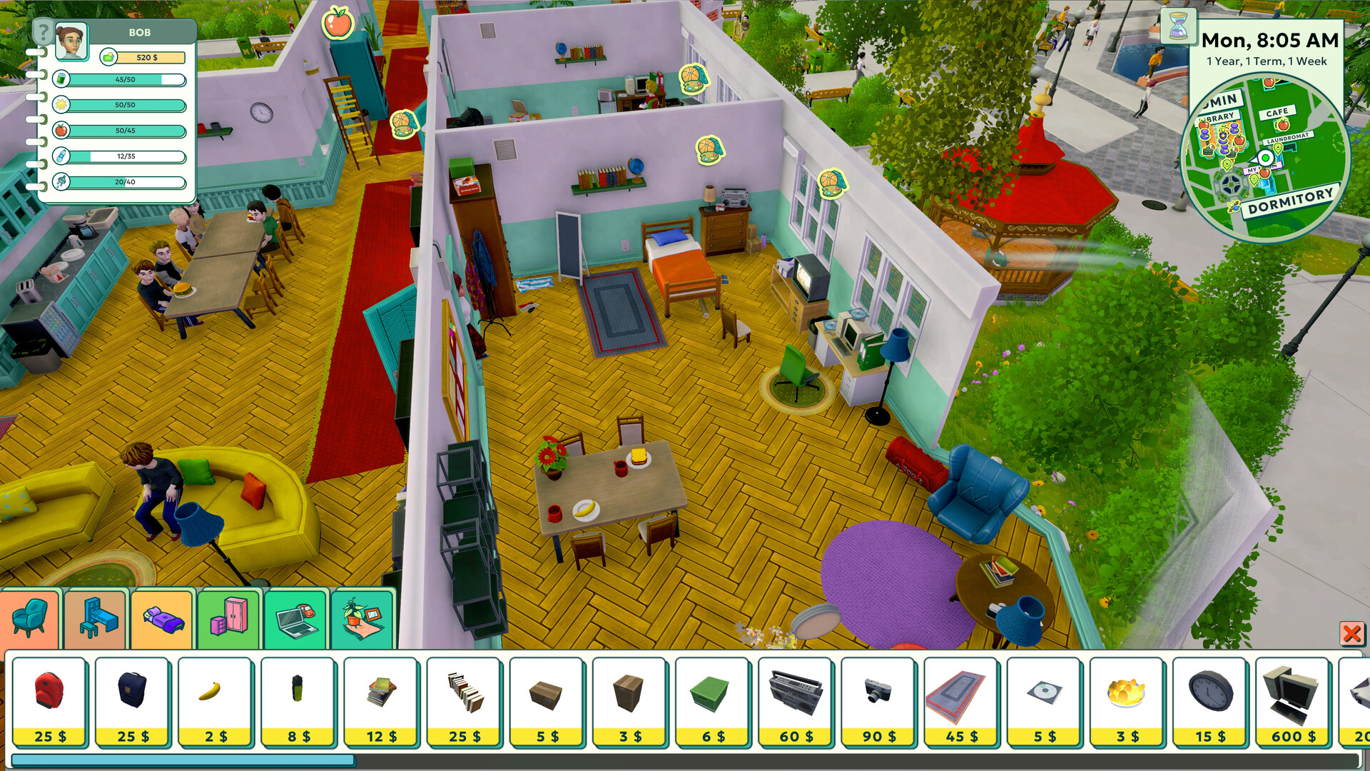 Скриншот: Campus Life