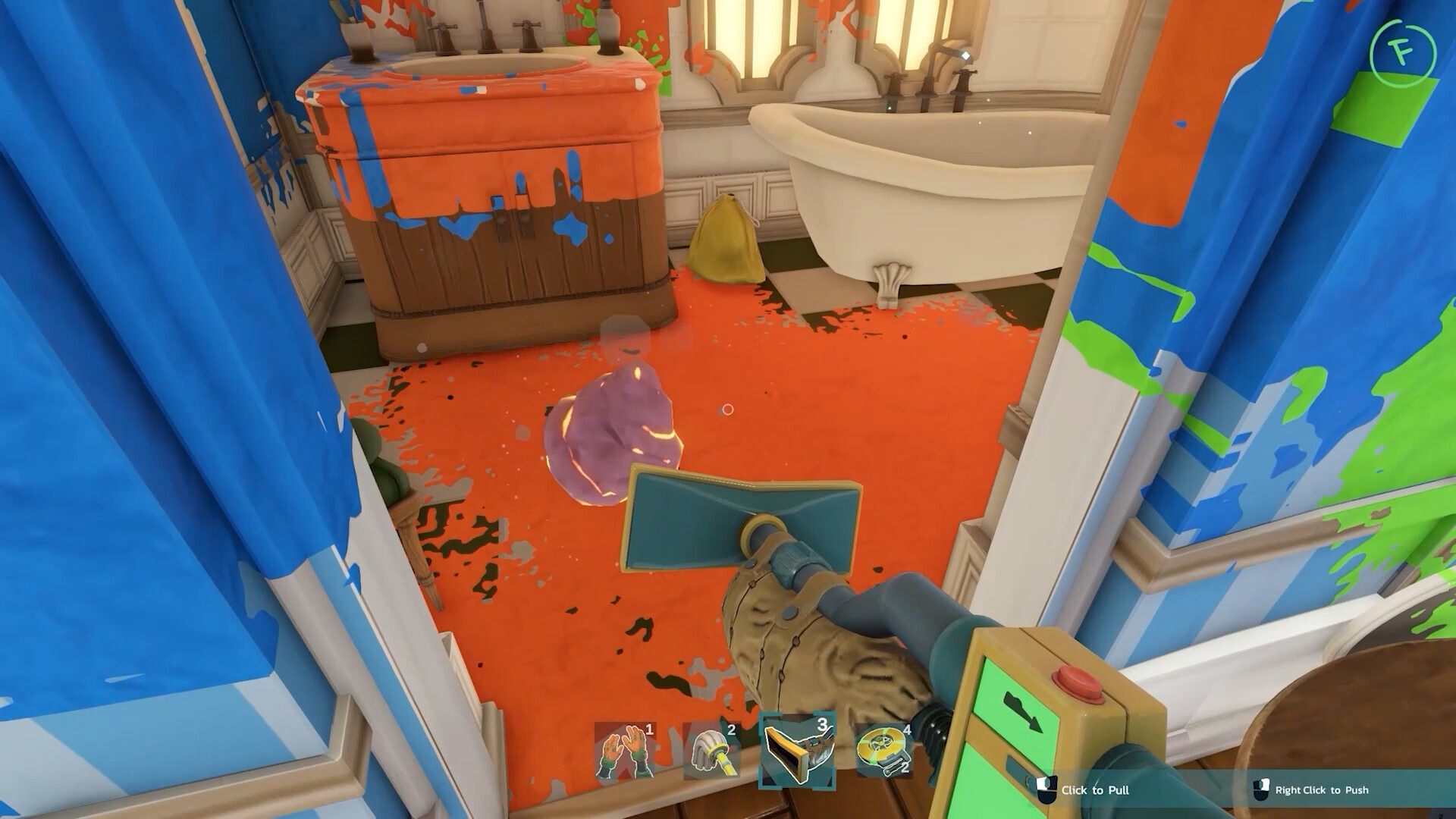 Скриншот: Monster Mop Up