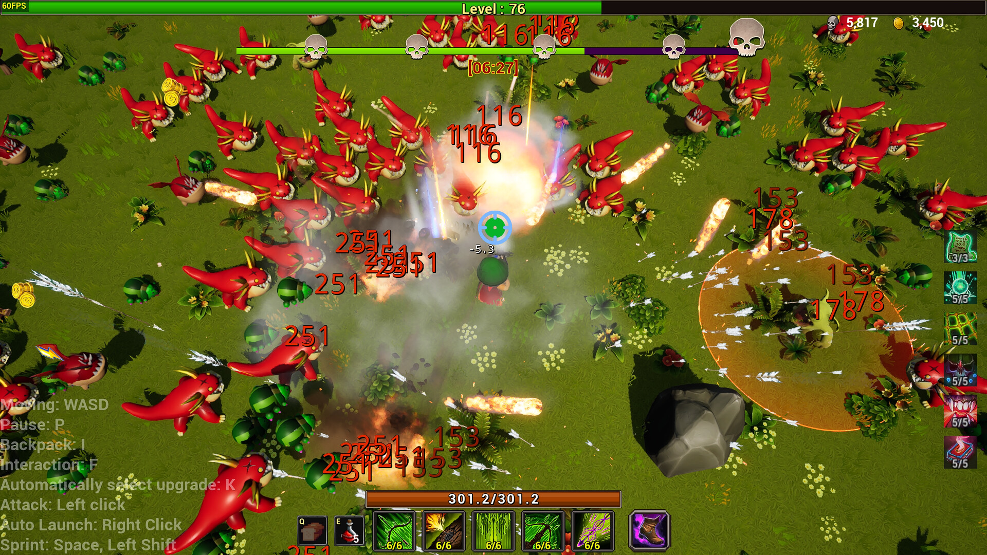 Скриншот: Abyss Eschaton Survivors