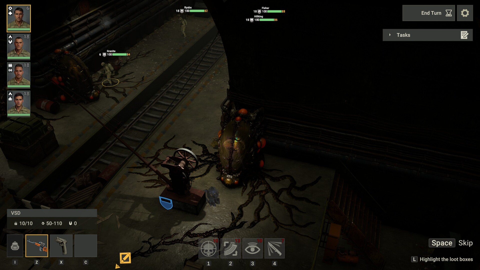 Скриншот: Future War Tactics: SOF vs Alien Invasion – Turn-Based Strategy