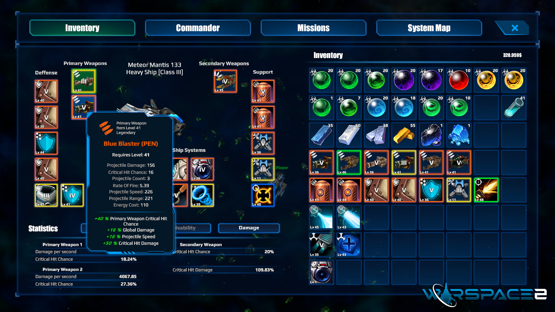 Скриншот: Warspace 2