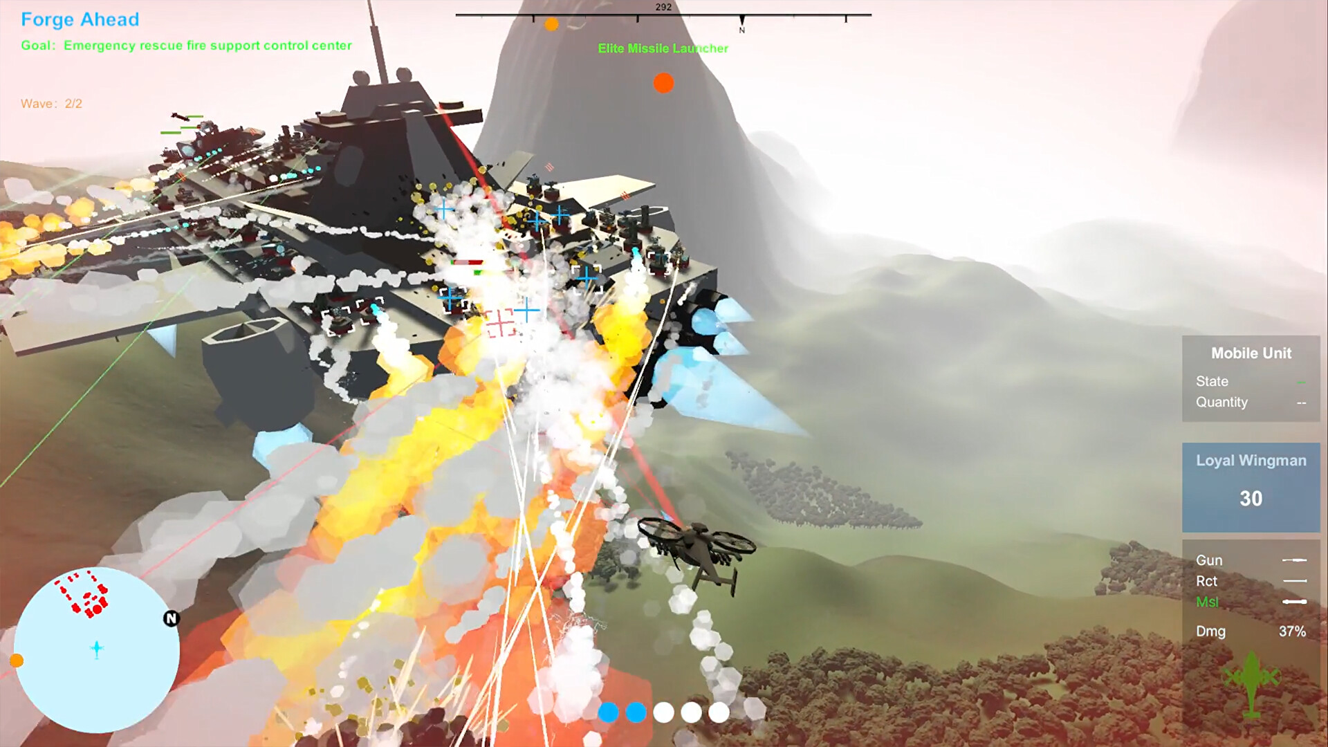 Скриншот 10: Our War: Firepower Suppression