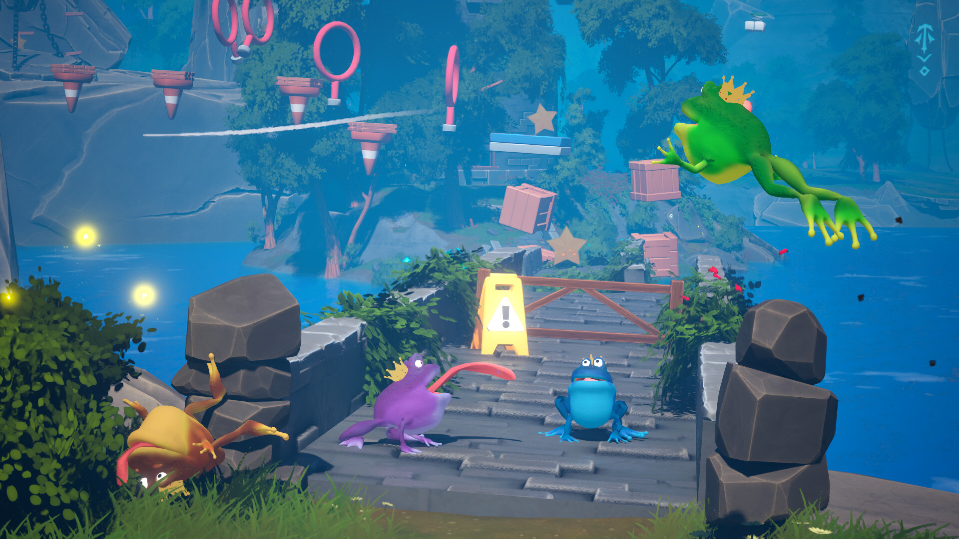 Скриншот: Frog Jump