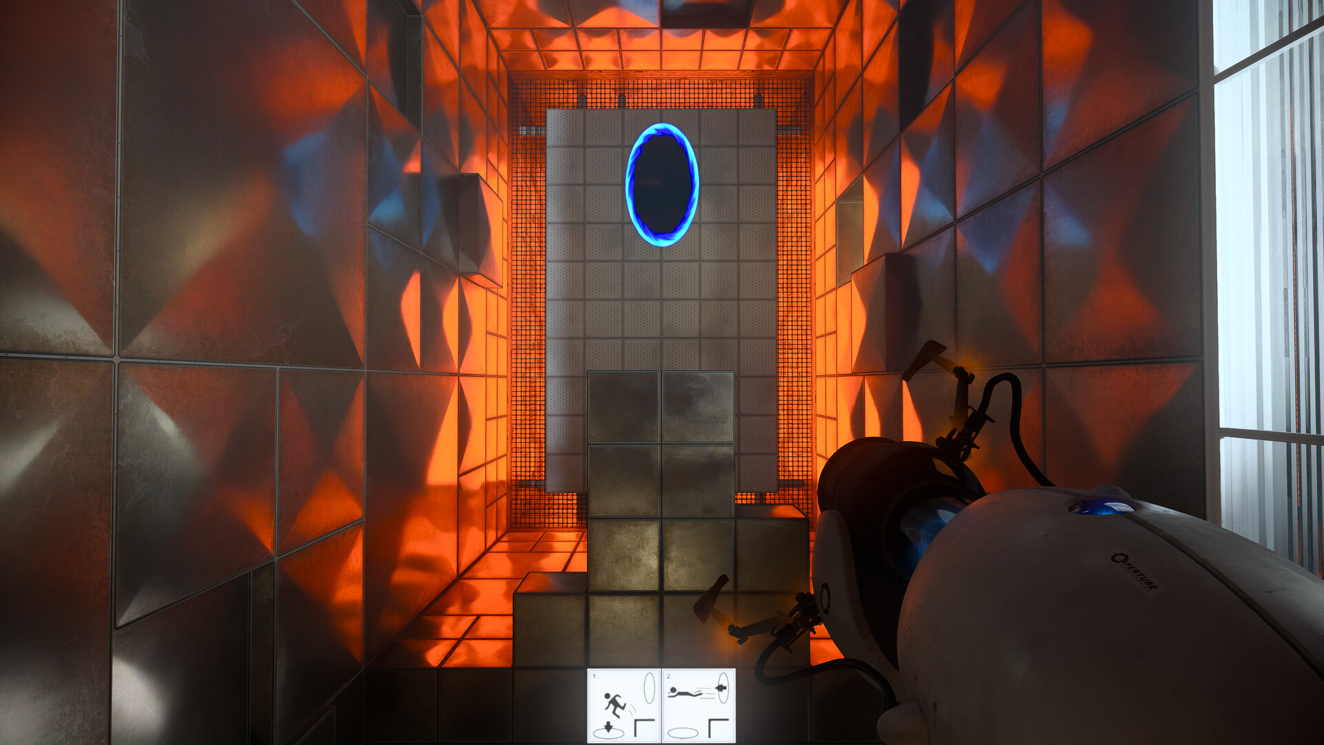 Скриншот: Portal with RTX