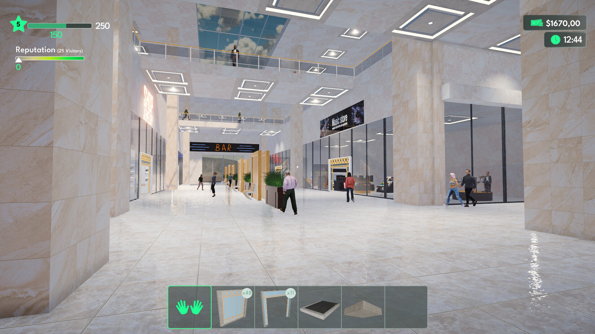 Скриншот: ShoppingMall: Manager Simulator