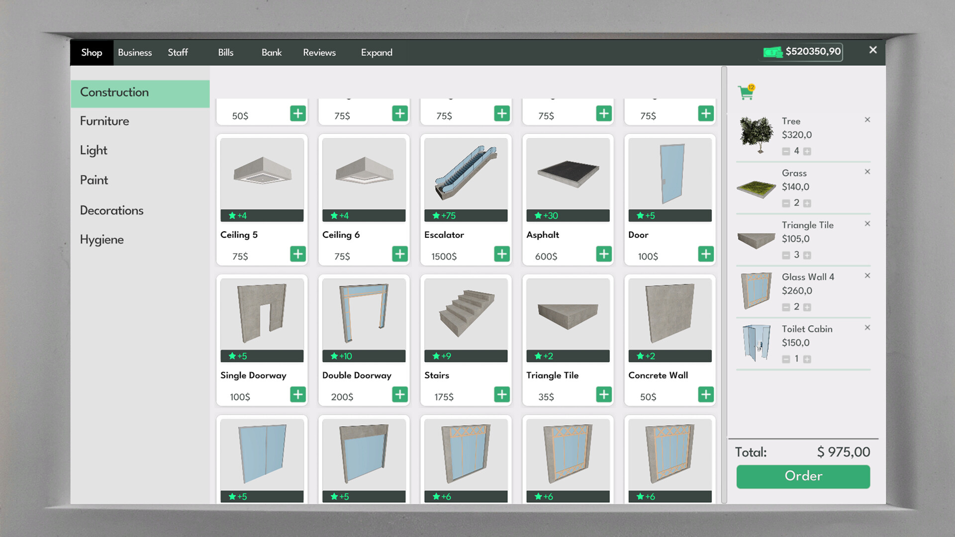 Скриншот: ShoppingMall: Manager Simulator