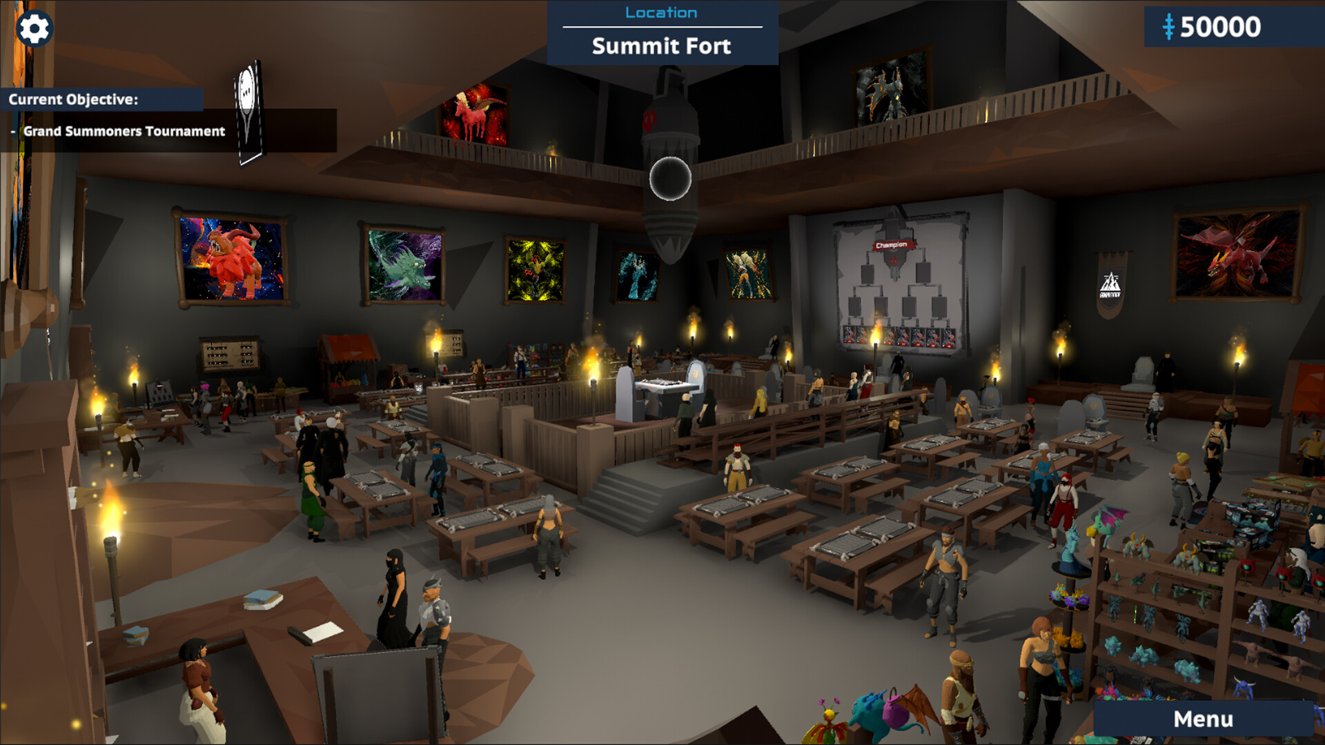 Скриншот: Card Summoner