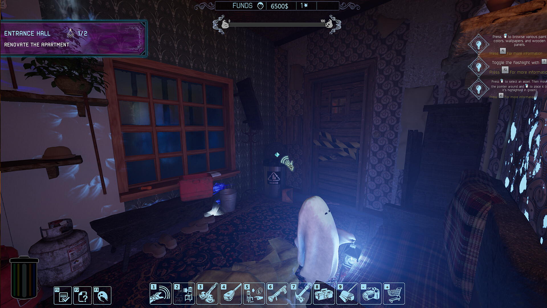 Скриншот: Haunted House Renovator