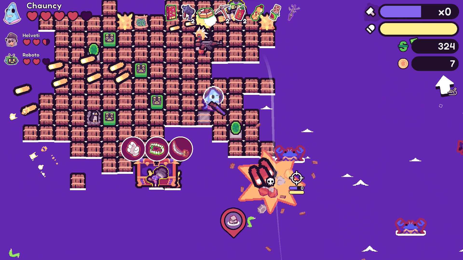 Скриншот: Super Raft Boat Together