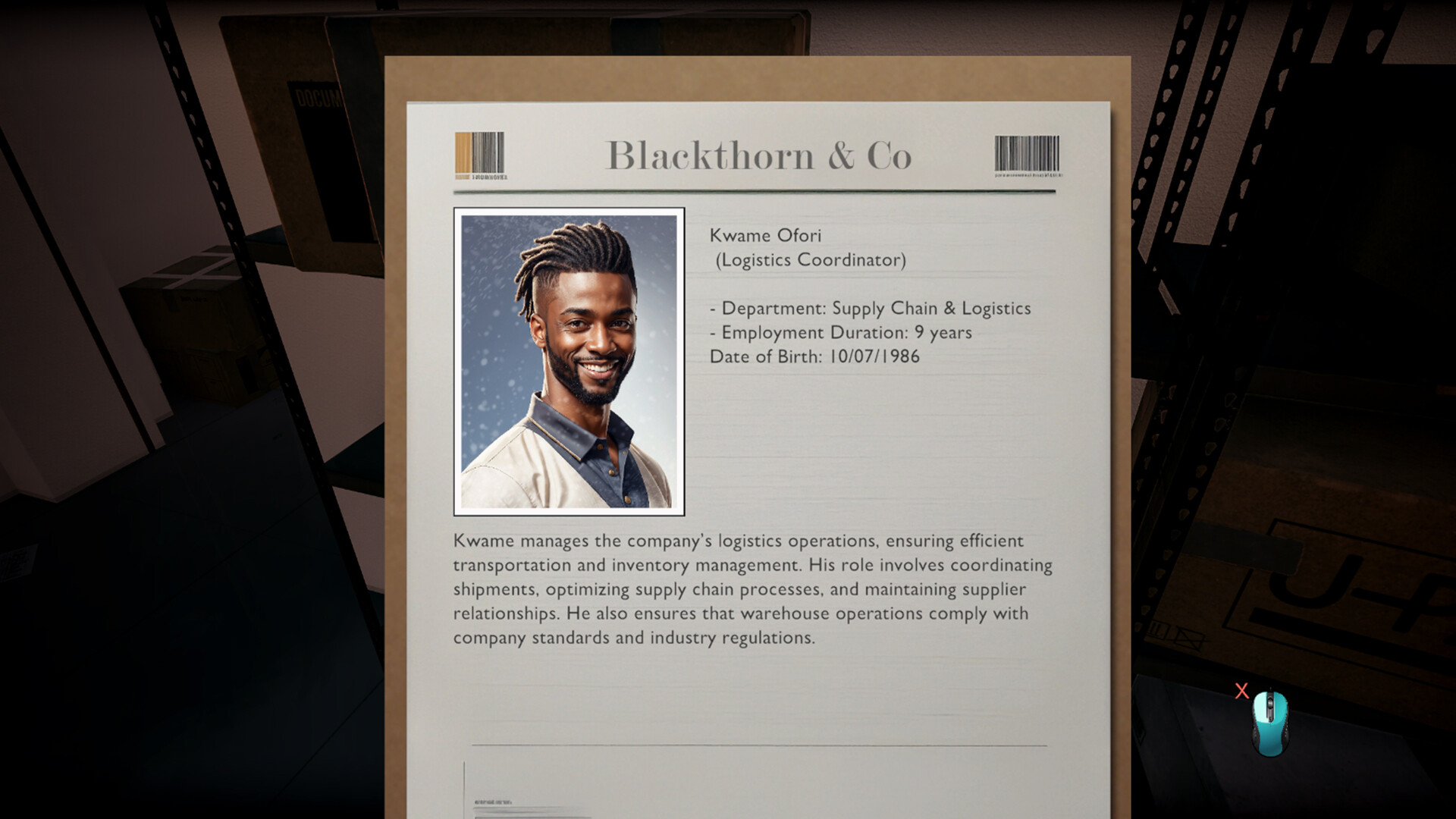 Скриншот: The Empty Desk