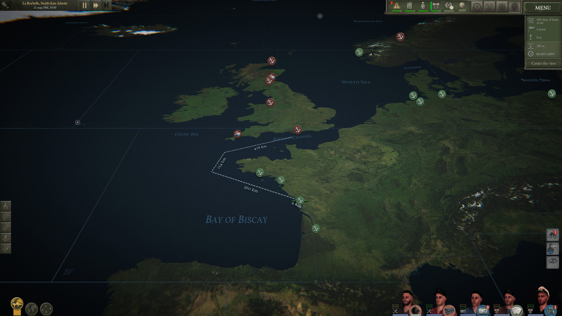 Скриншот: UBOAT