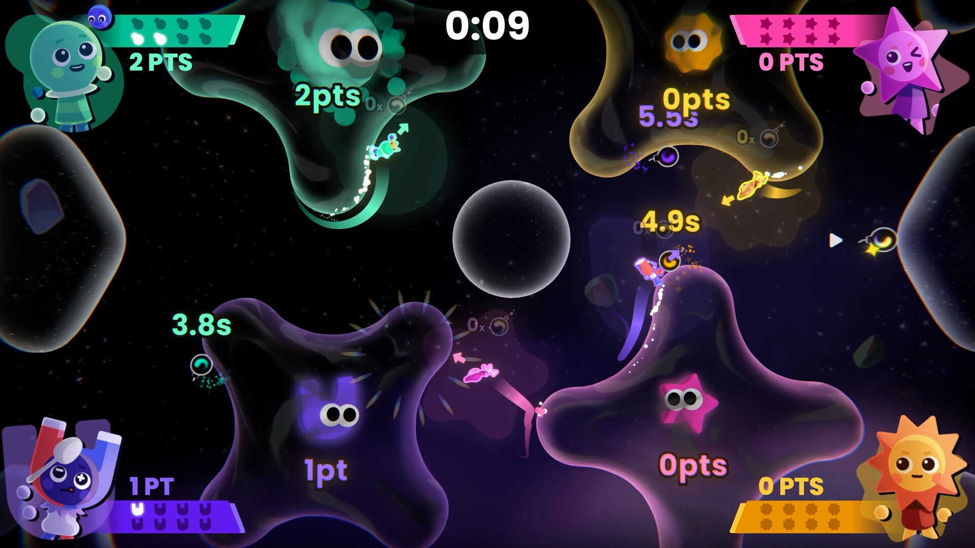 Скриншот 8: Which Way Up: Galaxy Games