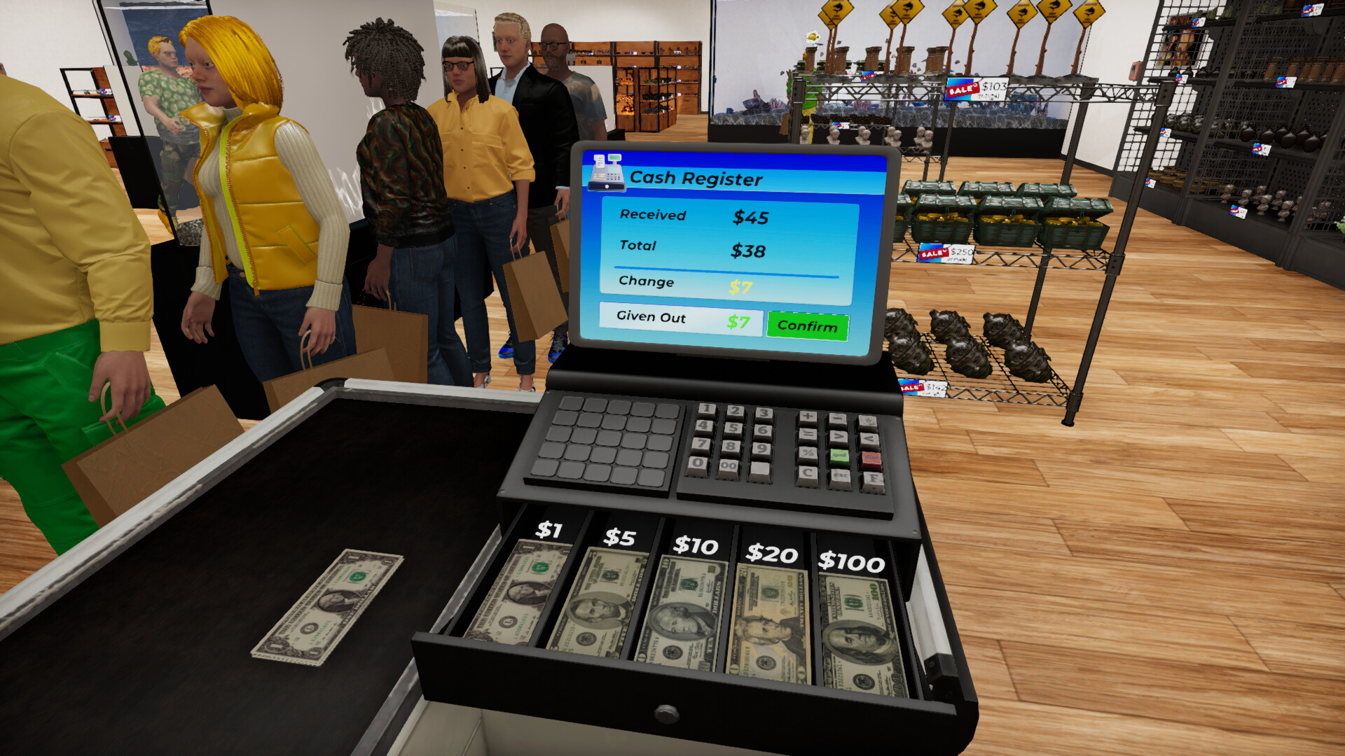 Скриншот: Aquatic Store Simulator