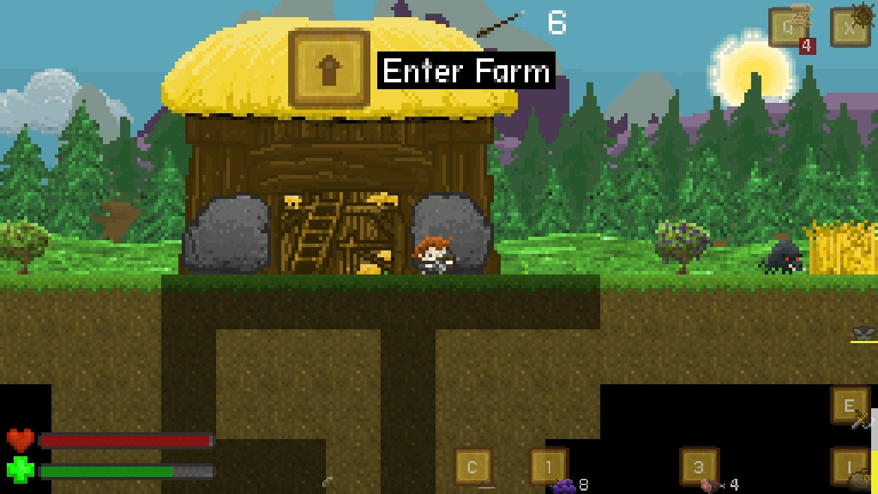 Скриншот: Aground