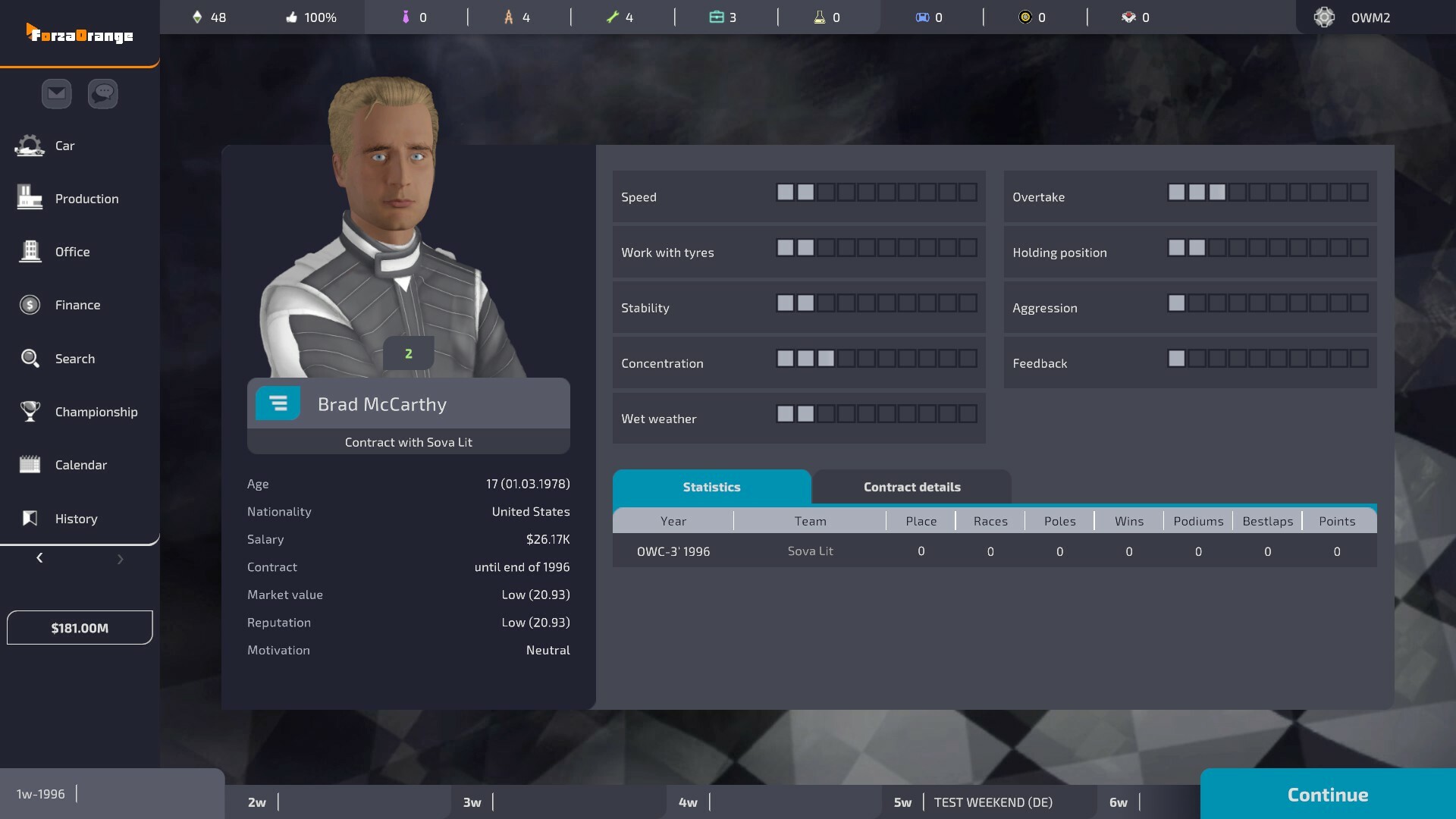 Скриншот: Open Wheel Manager 2